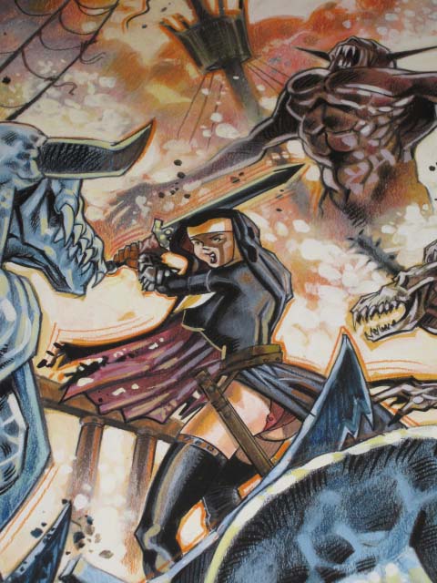 Warrior Nun:Sea Demons, part 2 Cover
